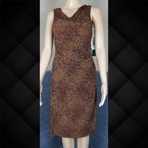 American Living Leopard Print Dress Size 2